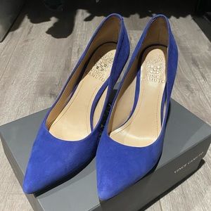 Vince Camuto Heels size 6 Neon Blue